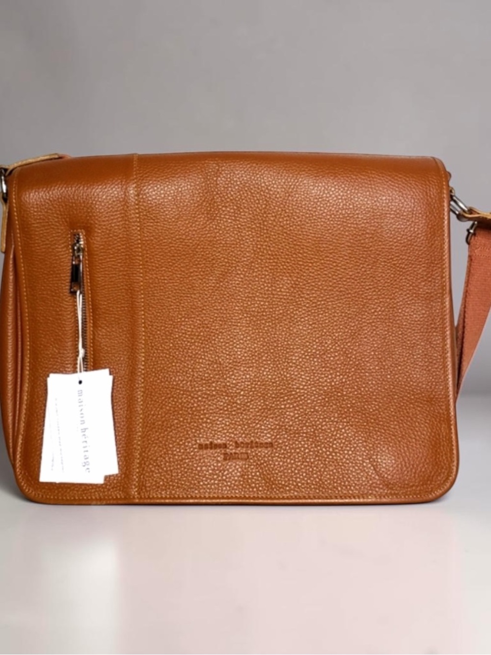 NWT Genuine Leather Messager Bag